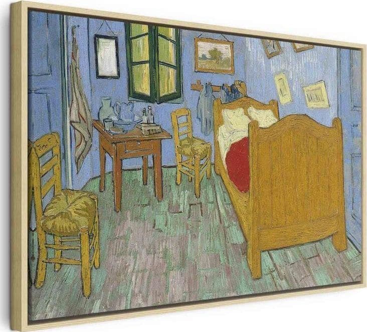 Quadro - La Chambre de Van Gog in Poster e stampe Collezione Casa - Trebisacce, commercioVirtuoso.it