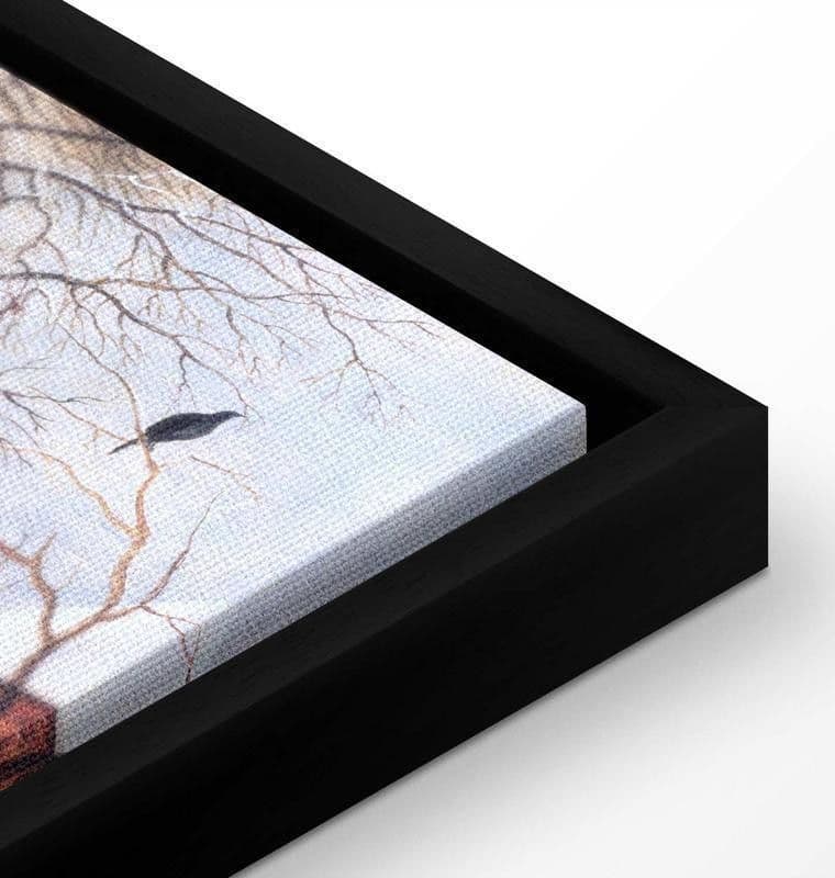 Quadro - Winter Landscape with Birdtrap (Pieter Bruegel the Elder) in Poster e stampe Collezione Casa - Trebisacce, commercioVirtuoso.it