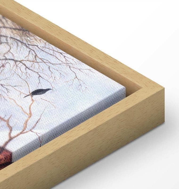 Quadro - Winter Landscape with Birdtrap (Pieter Bruegel the Elder) in Poster e stampe Collezione Casa - Trebisacce, commercioVirtuoso.it