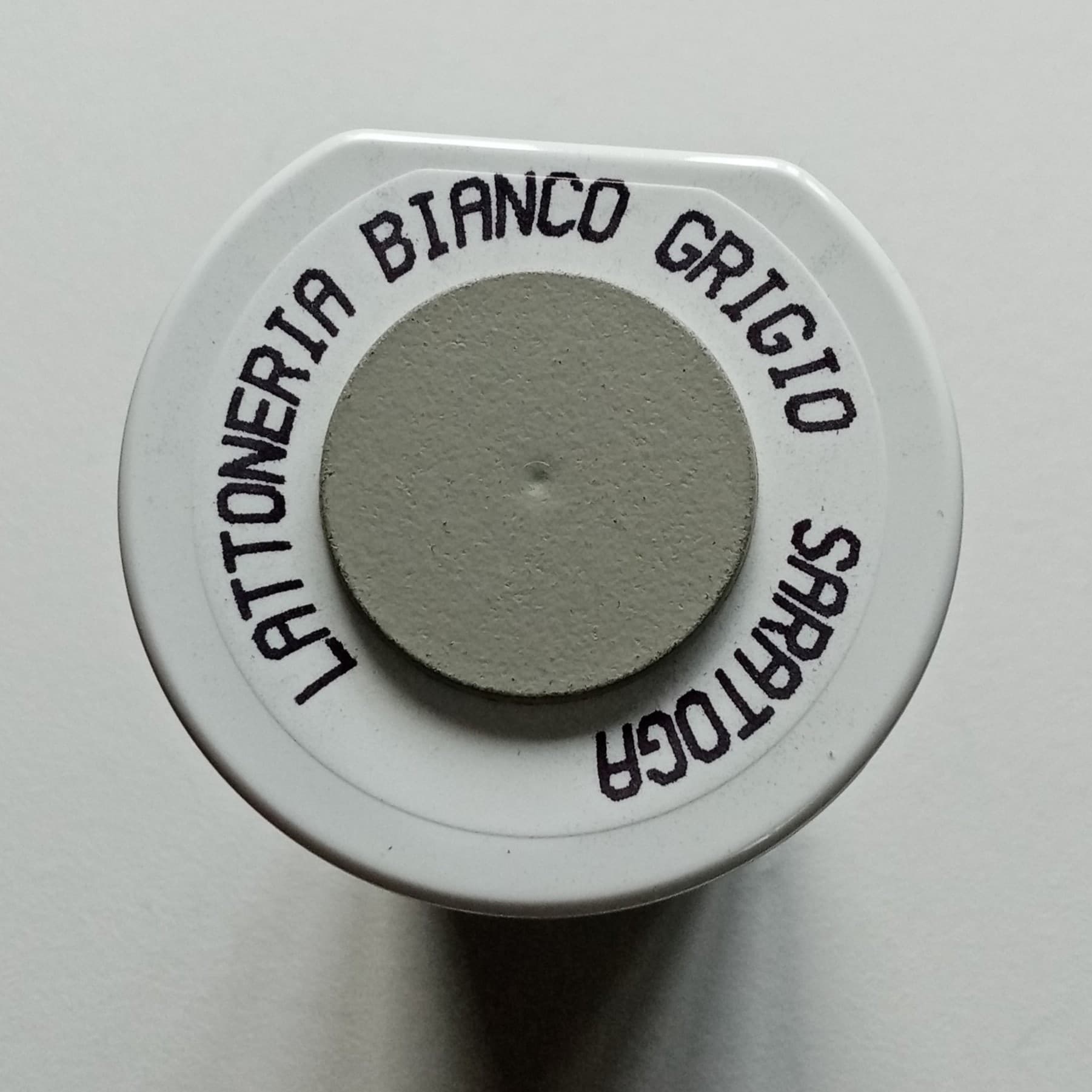 Saratoga Bianco Grigio semilucido bomboletta vernice happy color lattoneria spray 400ml per lamiera legno ferro muro carta in Vernice a spray Aloiserw.com - Altomonte, commercioVirtuoso.it