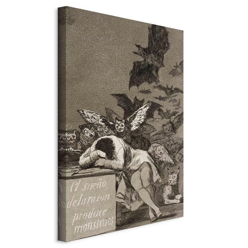 Quadro - The Sleep of Reason Produces Monsters in Poster e stampe Collezione Casa - Trebisacce, commercioVirtuoso.it