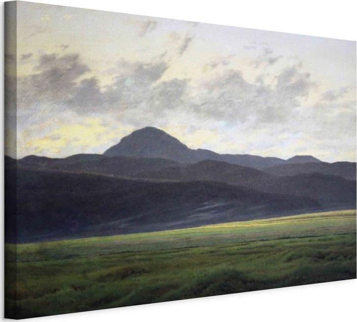 Quadro - Berglandschaft in Böhmen (Caspar David Friedrich) in Poster e stampe Collezione Casa - Trebisacce, commercioVirtuoso.it