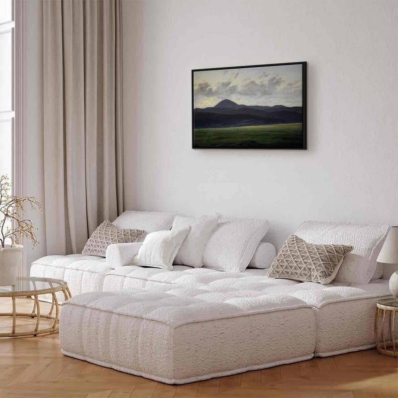 Quadro - Berglandschaft in Böhmen (Caspar David Friedrich) in Poster e stampe Collezione Casa - Trebisacce, commercioVirtuoso.it
