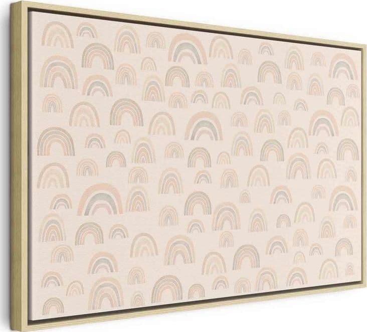 Quadro - August Sky - Various Sizes of Rainbows in Calm Colors in Poster e stampe Collezione Casa - Trebisacce, commercioVirtuoso.it