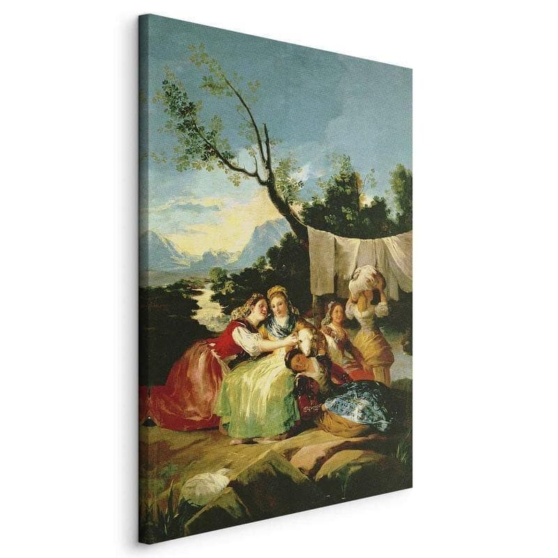 Quadro - The Washerwomen before (Francisco Goya) in Poster e stampe Collezione Casa - Trebisacce, commercioVirtuoso.it