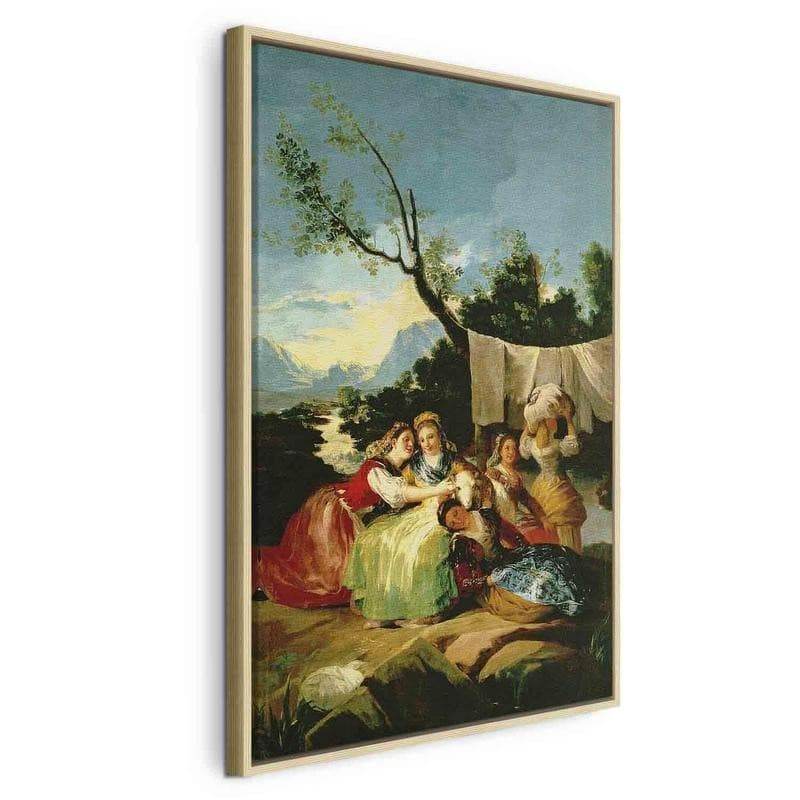 Quadro - The Washerwomen before (Francisco Goya) in Poster e stampe Collezione Casa - Trebisacce, commercioVirtuoso.it