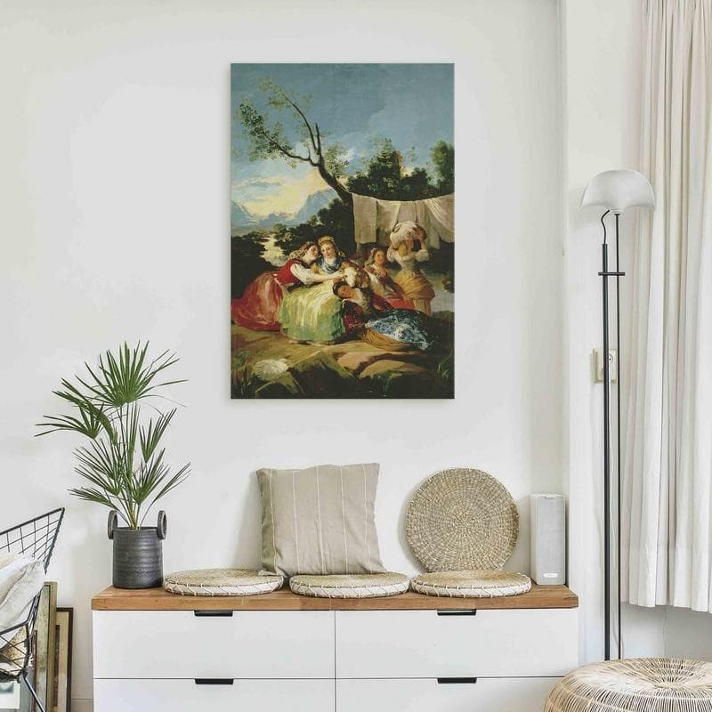 Quadro - The Washerwomen before (Francisco Goya) in Poster e stampe Collezione Casa - Trebisacce, commercioVirtuoso.it