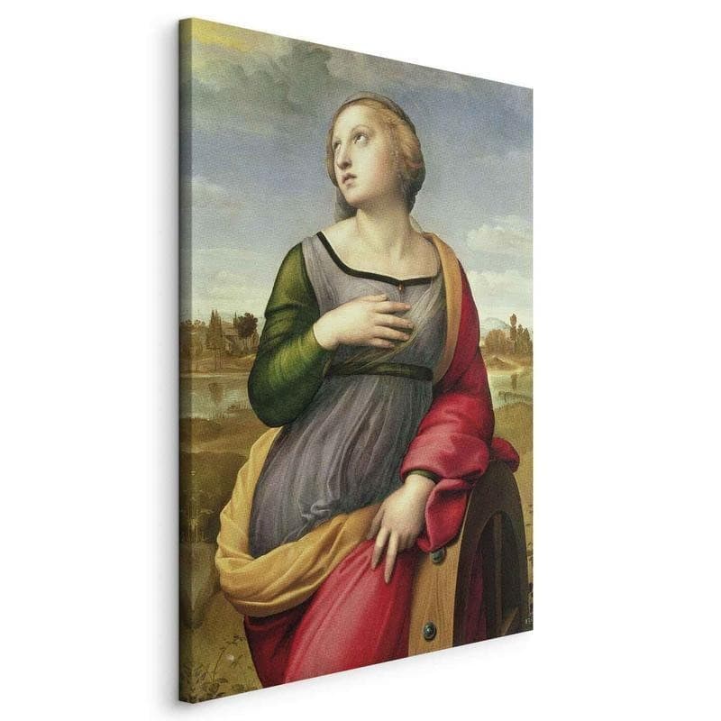 Quadro - St Catherine of Alexandria (Rafael Santi) in Poster e stampe Collezione Casa - Trebisacce, commercioVirtuoso.it
