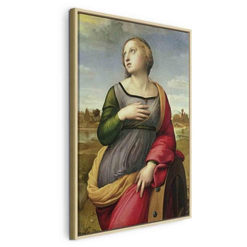 Quadro - St Catherine of Alexandria (Rafael Santi) in Poster e stampe Collezione Casa - Trebisacce, commercioVirtuoso.it