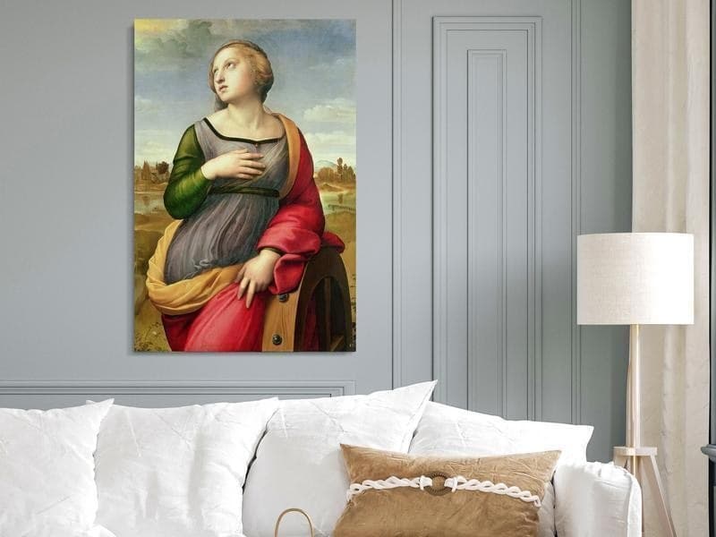 Quadro - St Catherine of Alexandria (Rafael Santi) in Poster e stampe Collezione Casa - Trebisacce, commercioVirtuoso.it
