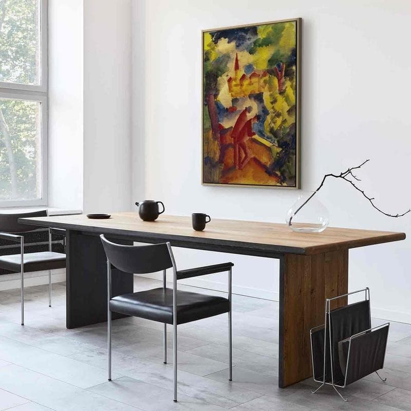 Quadro - Männer auf der Straße am See (August Macke) in Disegni Collezione Casa - Trebisacce, commercioVirtuoso.it