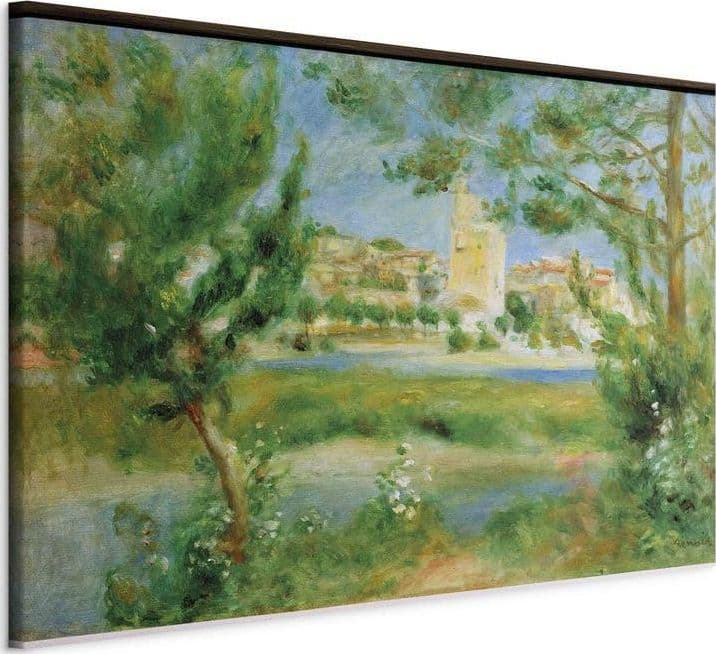 Quadro - Villeneuveles-Avignon (Pierre-Auguste Renoir) in Poster e stampe Collezione Casa - Trebisacce, commercioVirtuoso.it