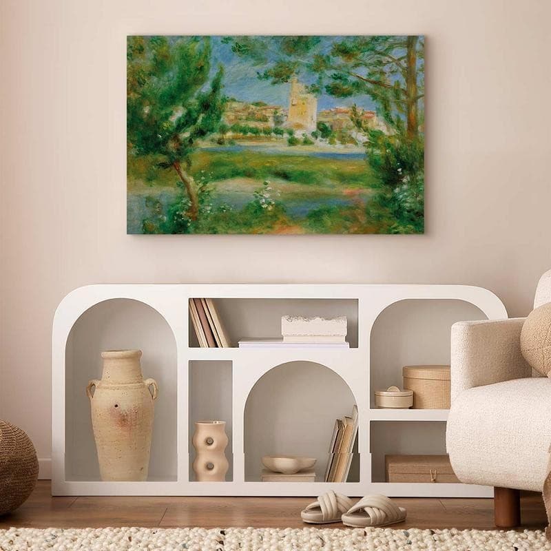 Quadro - Villeneuveles-Avignon (Pierre-Auguste Renoir) in Poster e stampe Collezione Casa - Trebisacce, commercioVirtuoso.it