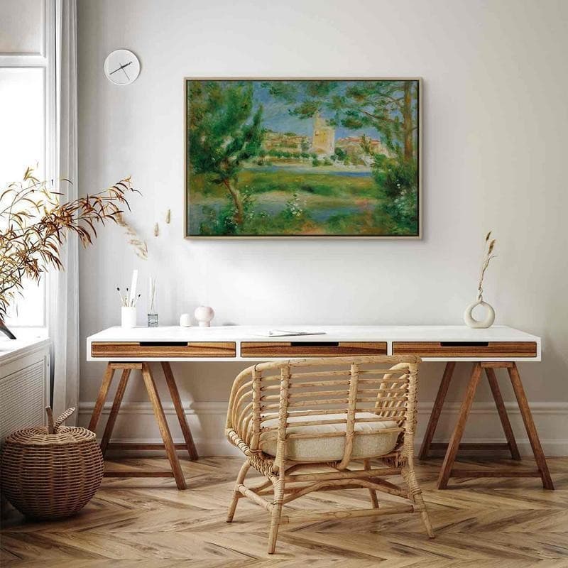 Quadro - Villeneuveles-Avignon (Pierre-Auguste Renoir) in Poster e stampe Collezione Casa - Trebisacce, commercioVirtuoso.it