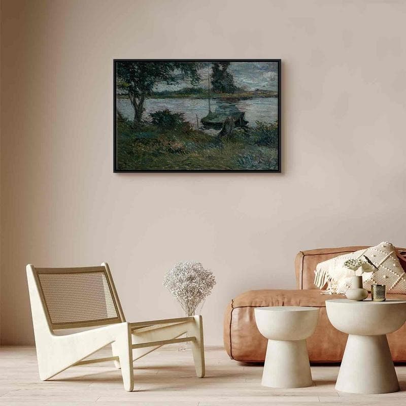 Quadro - Flußufer (Paul Gauguin) in Poster e stampe Collezione Casa - Trebisacce, commercioVirtuoso.it