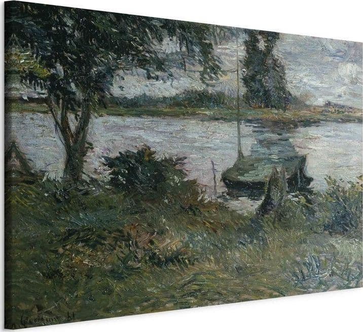 Quadro - Flußufer (Paul Gauguin) in Poster e stampe Collezione Casa - Trebisacce, commercioVirtuoso.it