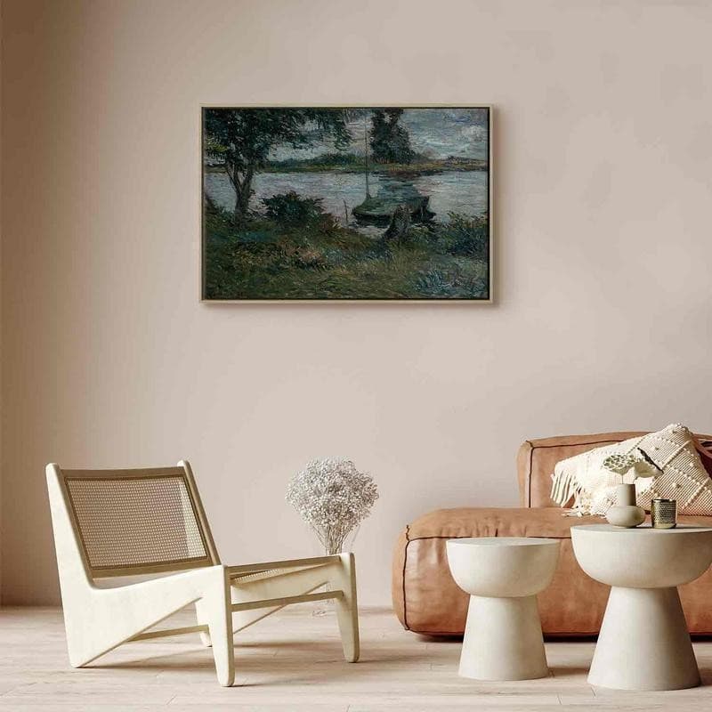 Quadro - Flußufer (Paul Gauguin) in Poster e stampe Collezione Casa - Trebisacce, commercioVirtuoso.it