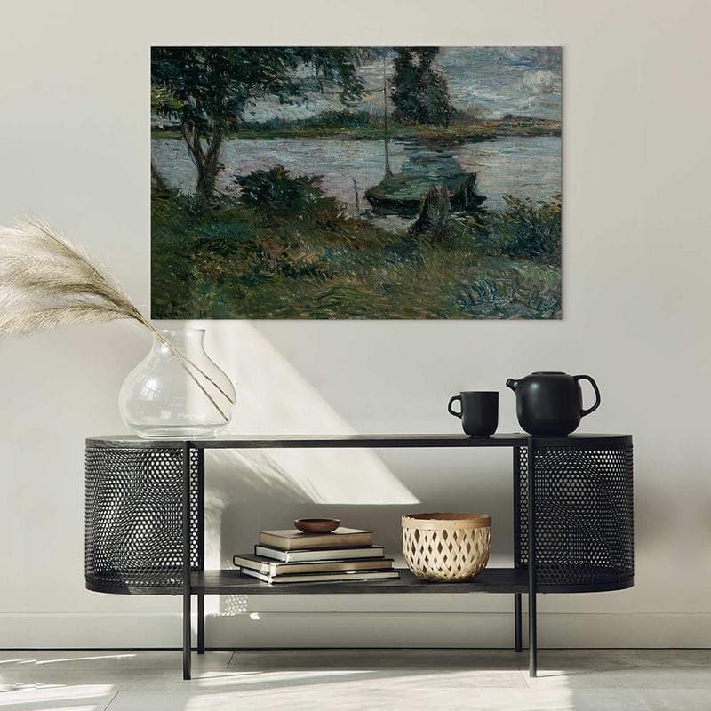 Quadro - Flußufer (Paul Gauguin) in Poster e stampe Collezione Casa - Trebisacce, commercioVirtuoso.it