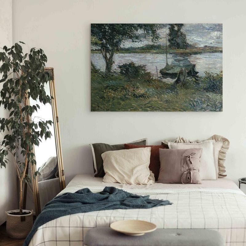 Quadro - Flußufer (Paul Gauguin) in Poster e stampe Collezione Casa - Trebisacce, commercioVirtuoso.it