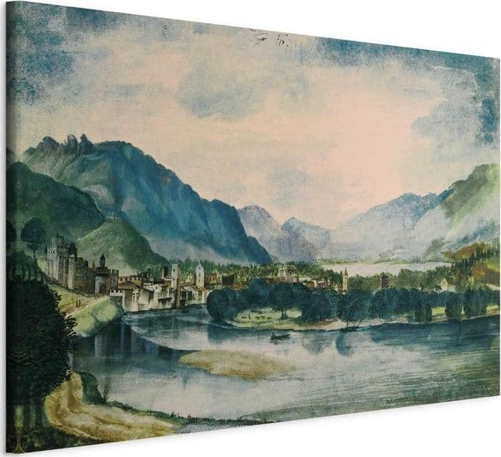 Quadro - Ansicht von Trient von Norden (Albrecht Dürer) in Poster e stampe Collezione Casa - Trebisacce, commercioVirtuoso.it