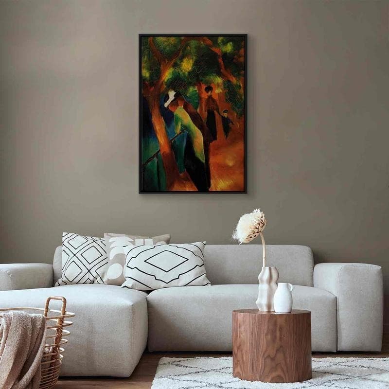 Quadro - Sonniger Weg (August Macke) in Poster e stampe Collezione Casa - Trebisacce, commercioVirtuoso.it