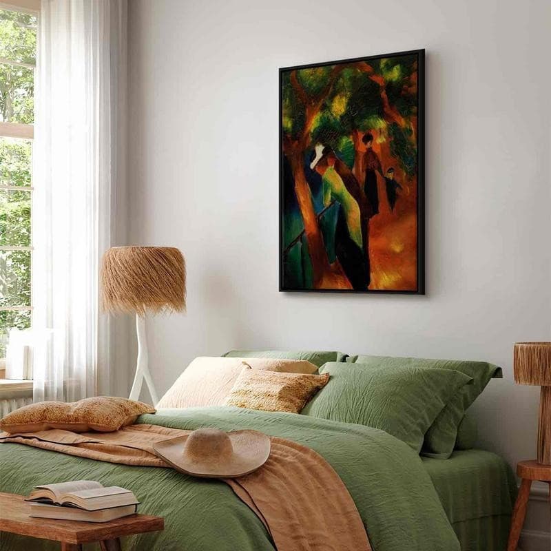 Quadro - Sonniger Weg (August Macke) in Poster e stampe Collezione Casa - Trebisacce, commercioVirtuoso.it
