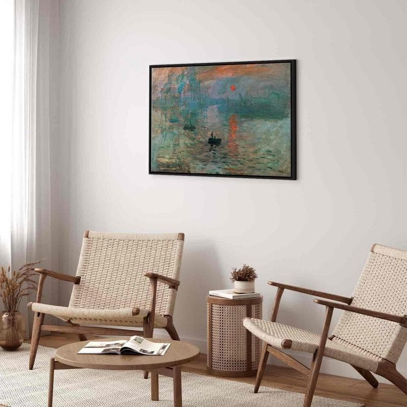 Quadro - Impression, Sunrise - Claude Monet’s Painted Landscape of the Port in Poster e stampe Collezione Casa - Trebisacce, commercioVirtuoso.it