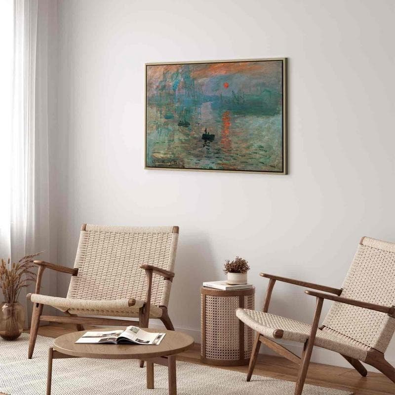 Quadro - Impression, Sunrise - Claude Monet’s Painted Landscape of the Port in Poster e stampe Collezione Casa - Trebisacce, commercioVirtuoso.it