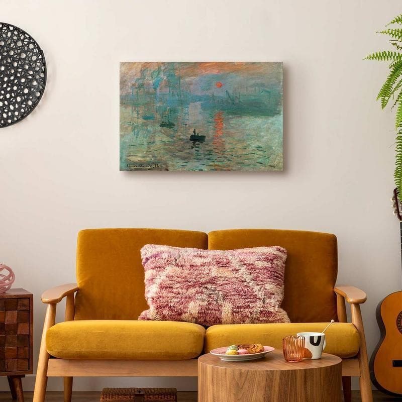 Quadro - Impression, Sunrise - Claude Monet’s Painted Landscape of the Port in Poster e stampe Collezione Casa - Trebisacce, commercioVirtuoso.it