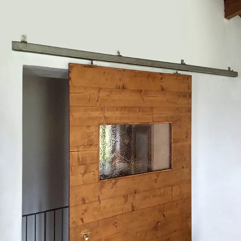 Ibfm art. 331 carrello in acciaio zincato con perno e 4 ruote da 24m per monorotaia 339P in Carrelli a mano Aloiserw.com - Altomonte, commercioVirtuoso.it