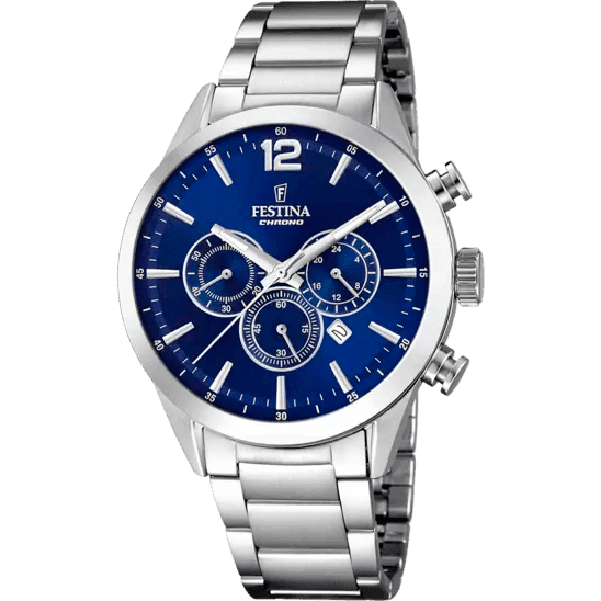 FESTINA - OROLOGIO UOMO TIMELESS CHRONOGRAPH BLU in Orologi da polso Alba Gioielli - Casoria, commercioVirtuoso.it