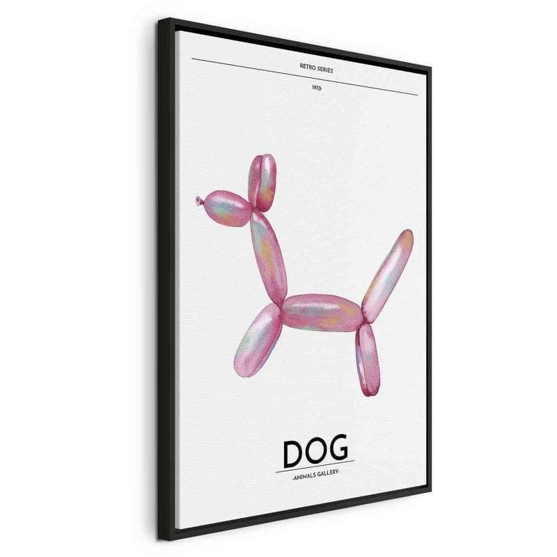 Quadro - Holo-Dog - Colorful Dog in Retro Style in Poster e stampe Collezione Casa - Trebisacce, commercioVirtuoso.it