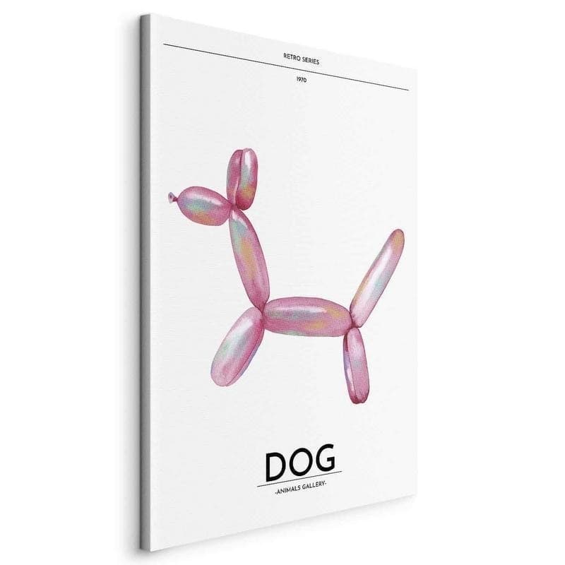 Quadro - Holo-Dog - Colorful Dog in Retro Style in Poster e stampe Collezione Casa - Trebisacce, commercioVirtuoso.it
