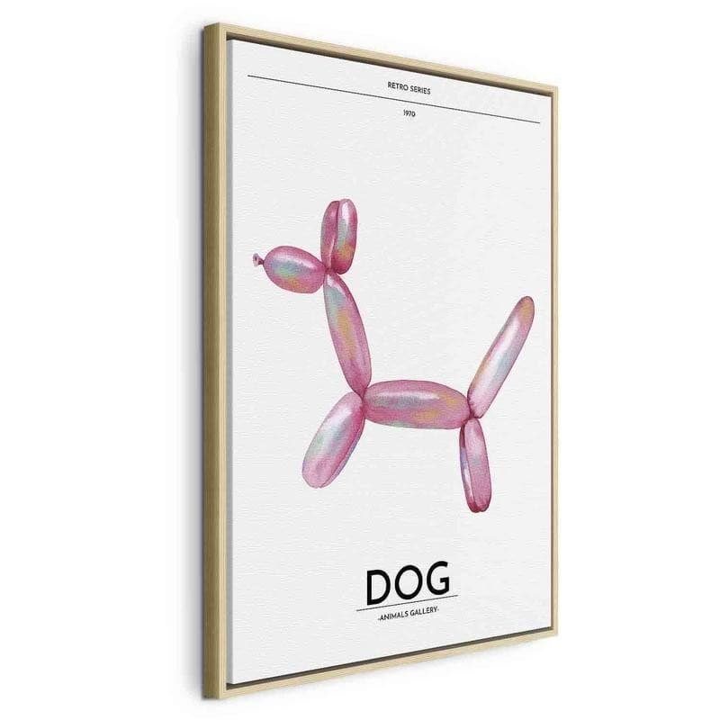 Quadro - Holo-Dog - Colorful Dog in Retro Style in Poster e stampe Collezione Casa - Trebisacce, commercioVirtuoso.it