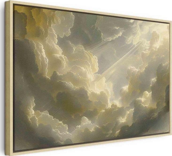 Quadro - Enchanting Play of Colors Against a Backdrop of Clouds in Poster e stampe Collezione Casa - Trebisacce, commercioVirtuoso.it