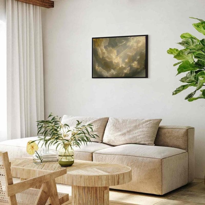 Quadro - Enchanting Play of Colors Against a Backdrop of Clouds in Poster e stampe Collezione Casa - Trebisacce, commercioVirtuoso.it