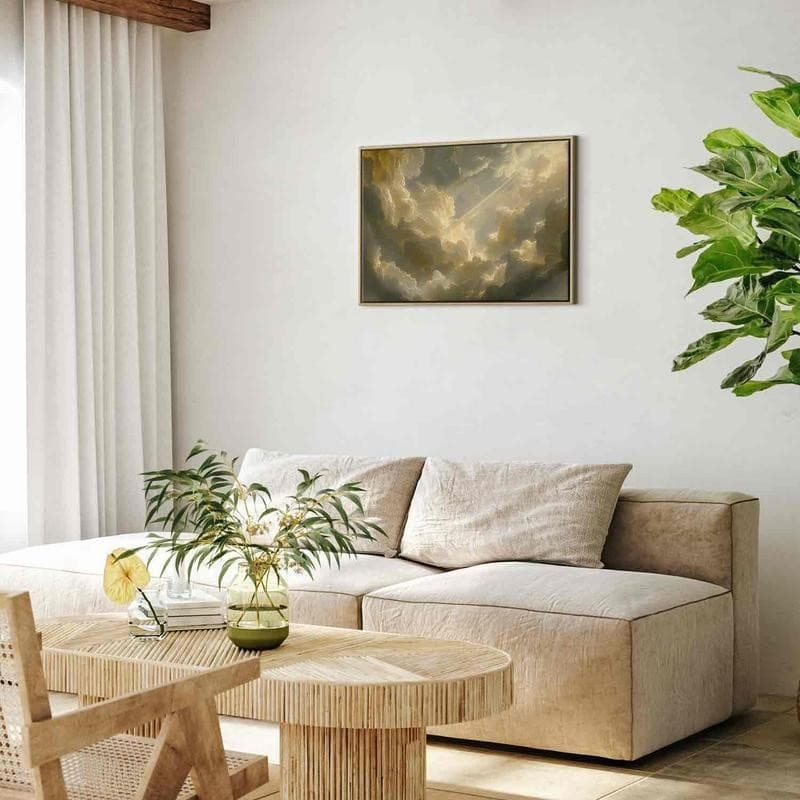 Quadro - Enchanting Play of Colors Against a Backdrop of Clouds in Poster e stampe Collezione Casa - Trebisacce, commercioVirtuoso.it