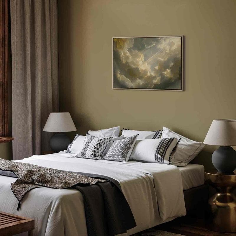Quadro - Enchanting Play of Colors Against a Backdrop of Clouds in Poster e stampe Collezione Casa - Trebisacce, commercioVirtuoso.it