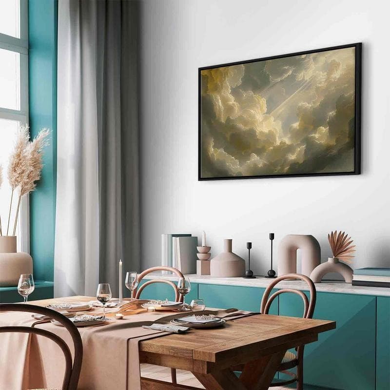 Quadro - Enchanting Play of Colors Against a Backdrop of Clouds in Poster e stampe Collezione Casa - Trebisacce, commercioVirtuoso.it