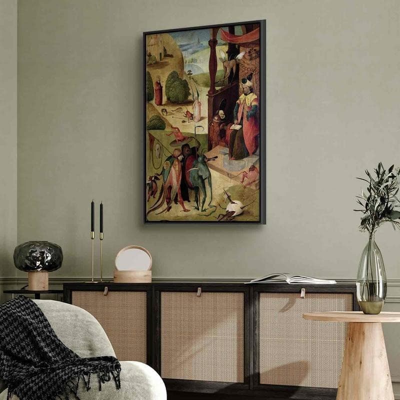Quadro - StJames and the Magician (Hieronim Bosch) in Poster e stampe Collezione Casa - Trebisacce, commercioVirtuoso.it