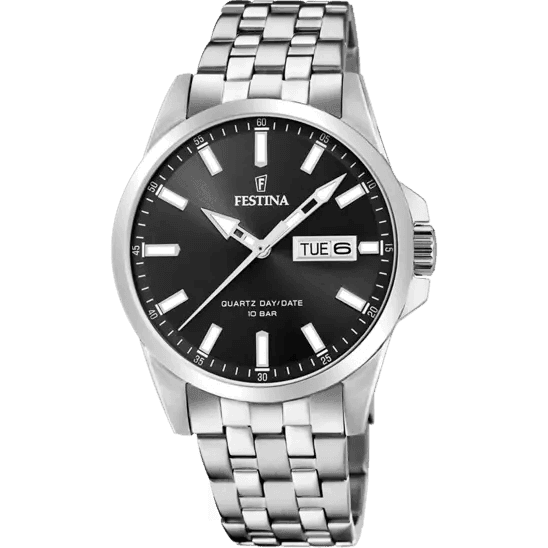 FESTINA - OROLOGIO UOMO CLASSICS  NERO