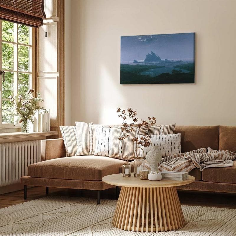 Quadro - Cliff reef on the beach (Caspar David Friedrich) in Poster e stampe Collezione Casa - Trebisacce, commercioVirtuoso.it