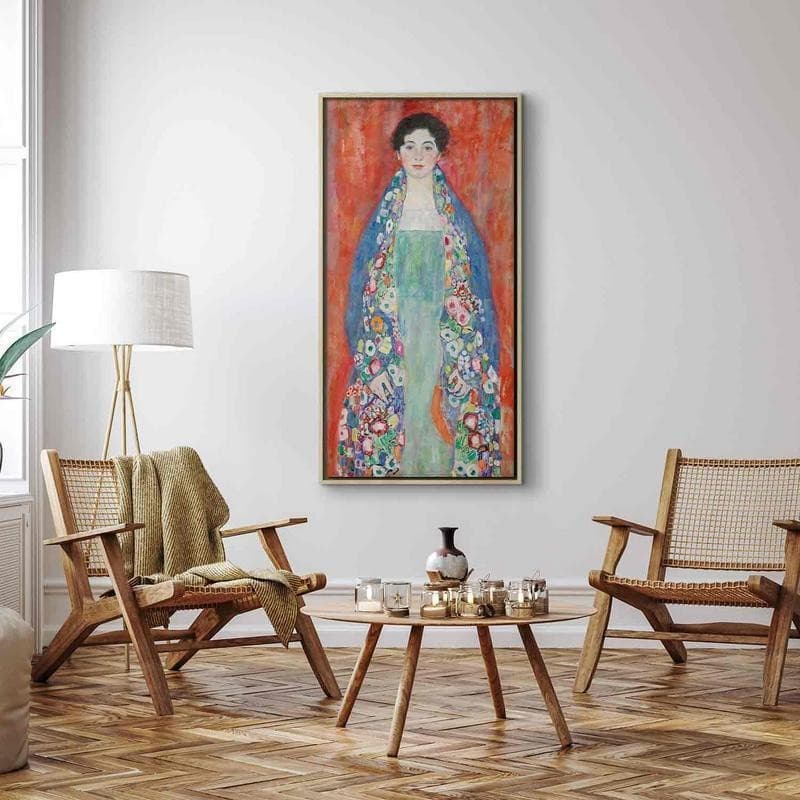 Quadro - Portrait of Fräulein Lieser (Gustav Klimt) in Poster e stampe Collezione Casa - Trebisacce, commercioVirtuoso.it