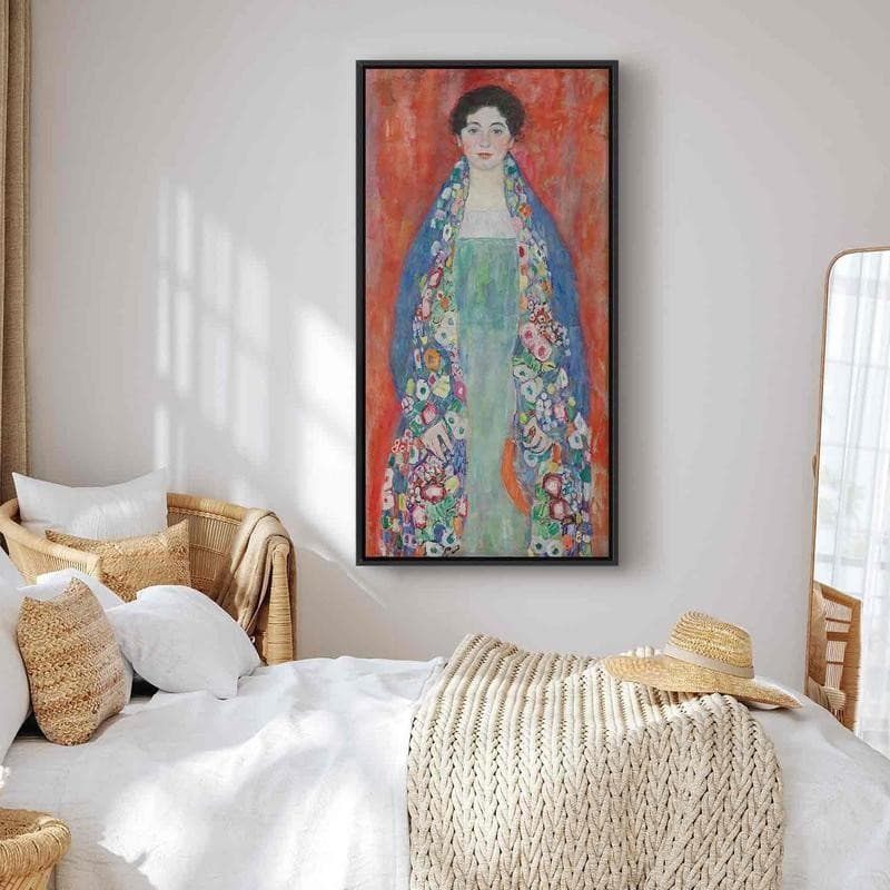 Quadro - Portrait of Fräulein Lieser (Gustav Klimt) in Poster e stampe Collezione Casa - Trebisacce, commercioVirtuoso.it
