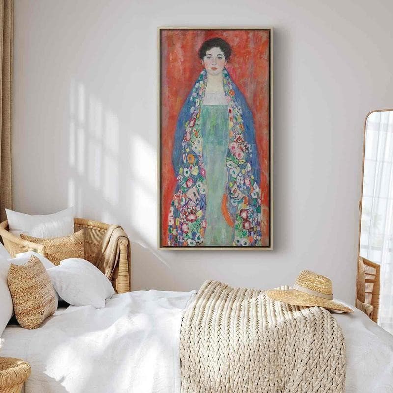 Quadro - Portrait of Fräulein Lieser (Gustav Klimt) in Poster e stampe Collezione Casa - Trebisacce, commercioVirtuoso.it