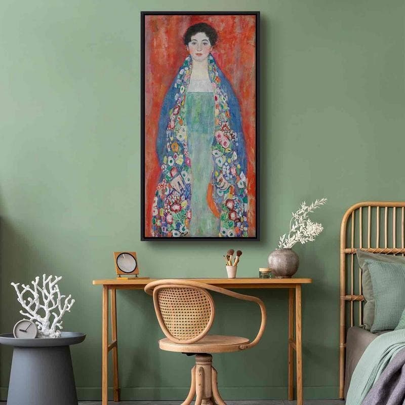 Quadro - Portrait of Fräulein Lieser (Gustav Klimt) in Poster e stampe Collezione Casa - Trebisacce, commercioVirtuoso.it