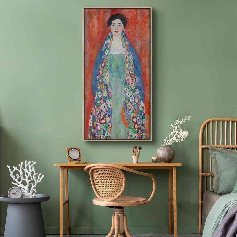 Quadro - Portrait of Fräulein Lieser (Gustav Klimt) in Poster e stampe Collezione Casa - Trebisacce, commercioVirtuoso.it