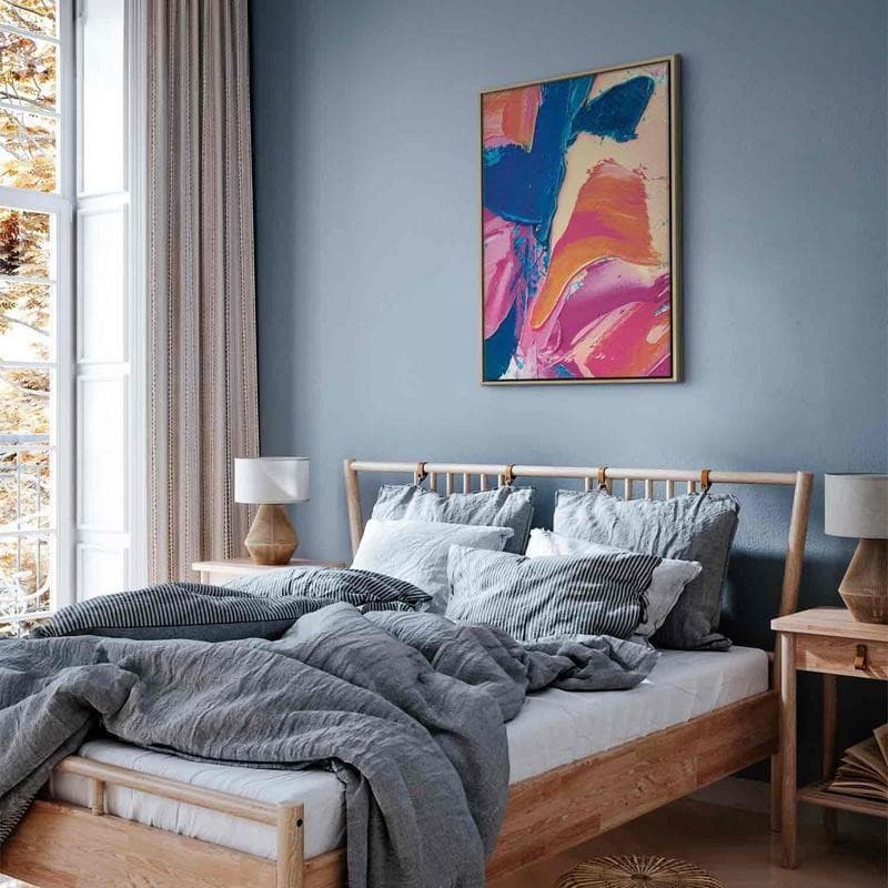 Quadro - Energetic Shapes - Dynamic Oil Paint Composition on Canvas in Poster e stampe Collezione Casa - Trebisacce, commercioVirtuoso.it