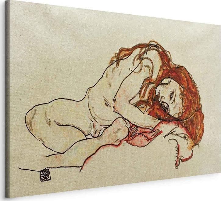 Quadro - Crouched Girl With Bowed Head in Poster e stampe Collezione Casa - Trebisacce, commercioVirtuoso.it