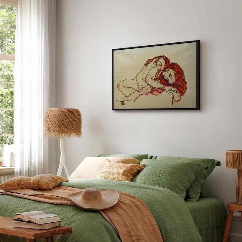 Quadro - Crouched Girl With Bowed Head in Poster e stampe Collezione Casa - Trebisacce, commercioVirtuoso.it